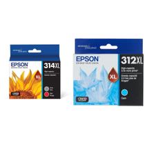 Cartucho de Tinta Epson T314XL Multi-Pack & T312XL220 Ciano