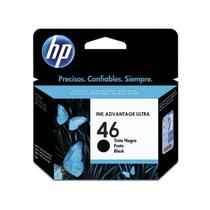Cartucho de Tinta HP 46 CZ637AL CZ637AB Preto Deskjet Ink