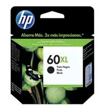 Cartucho de Tinta HP 60XL Preto Original