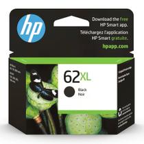 Cartucho de tinta HP 62XL preto de alto rendimento para ENVY 5540 5640