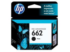 Cartucho de Tinta HP 662 Preto - Original