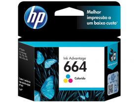 Cartucho de Tinta HP 664 Color F6V28AB F6V28A 1115 4536