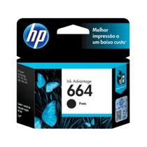 Cartucho De Tinta Hp 664 Preto Advantage Original