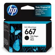 Cartucho de Tinta HP 667 Preto Para DeskJet Ink Advantage 2376 2776 6476 - 3YM79AB