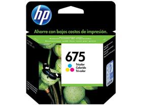 Cartucho de Tinta HP 675 Colorido