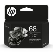 Cartucho de tinta HP 68 Black Works Envy 6100e 6500e com tinta instantânea Cartucho de tinta HP 68 Black Works Envy 6100e 6500e com tinta instantânea