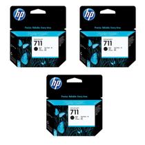 Cartucho de tinta HP 711 80mL preto T120 T520 DesignJet ePrinter