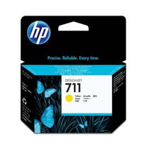 Cartucho de Tinta HP 711 CZ132A Amarelo Plotter T120 T520