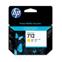 Cartucho de Tinta HP 712 Amarelo 3ED69A Plotter T250 29ml