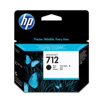 Cartucho de Tinta HP 712 Preto 3ED71A Plotter T250 5HB06A