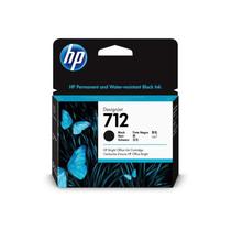 Cartucho de Tinta HP 712 Preto 80ml Original para Plotter DesignJet, 3ED71A Cartucho de Tinta HP 712 Preto 80ml Original para Plotter DesignJet, 3ED71A