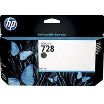 Cartucho de Tinta HP 728 Preto Fosco F9J68A Plotter