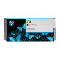 Cartucho de Tinta HP 738 Preto 498N8A Plotter Designjet