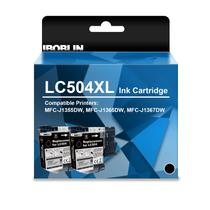 Cartucho de Tinta IBOBLIN LC504XL Preto 2 Unidades Alto Rendimento Cartucho de Tinta IBOBLIN LC504XL Preto 2 Unidades Alto Rendimento