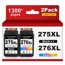 Cartucho de Tinta JYZBRW PG-275XL CL-276XL Kit com 2 Unidades