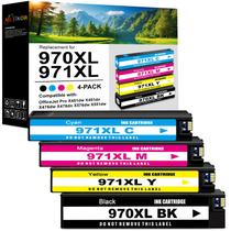 Cartucho de Tinta Mutikor 970XL 971XL Kit com 4 para Impressoras HP Cartucho de Tinta Mutikor 970XL 971XL Kit com 4 para Impressoras HP