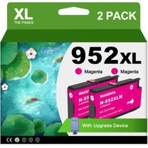 Cartucho de tinta NEXTPAGE 952XL Magenta, pacote com 2 atualizações