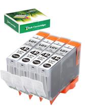 Cartucho de tinta NEXTPAGE CLI42 cinza claro, pacote com 4 unidades para Canon