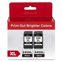 Cartucho de tinta PrintImpression 245XL preto para Canon MX490