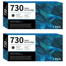 Cartucho de Tinta RumbaRex 730 Preto Fosco Kit com 2 Unidades de 300ml