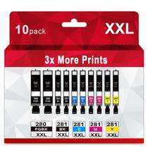 Cartucho de tinta Skyink compatível 280XL 281XL para impressora Canon