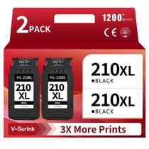 Cartucho de Tinta V-Surink 210XL Preto de Alta Capacidade