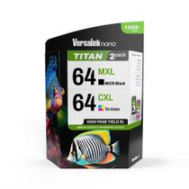Cartucho de Tinta VersaInk 64 MXL Titan Magnético Pack com 2 Cartucho de Tinta VersaInk 64 MXL Titan Magnético Pack com 2