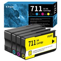Cartucho de Tinta Vylent 711XL Pack de 4 para Plotter DesignJet