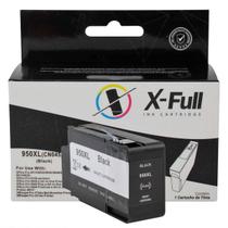 Cartucho de Tinta X-Full Compatível com 950xl 950 para Impressora 8600 8600w 8100 8620 8610 251dw N811 Preto 80ml