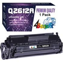 Cartucho de toner 4Benefit compatível com 12A Q2612A para impressora HP Cartucho de toner 4Benefit compatível com 12A Q2612A para impressora HP