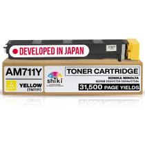 Cartucho de toner amarelo SHIKI para Konica Minolta Bizhub C654/C754 31.500 páginas Cartucho de toner amarelo SHIKI para Konica Minolta Bizhub C654/C754 31.500 páginas