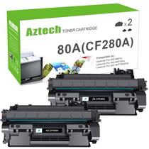 Cartucho de toner Aztech compatível para HP 80A CF280A 80X CF280X