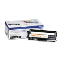 Cartucho de toner Brother TN315BK de alto rendimento preto 6000 páginas