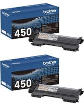 Cartucho de Toner Brother TN450 Preto Alto Rendimento Kit com 2