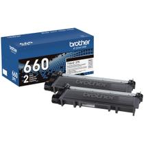 Cartucho de Toner Brother TN660 Pacote Duplo de Alto Rendimento Preto Cartucho de Toner Brother TN660 Pacote Duplo de Alto Rendimento Preto