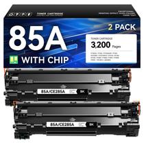 Cartucho de toner caink 85A CE285A preto, 2 unidades, alto rendimento Cartucho de toner caink 85A CE285A preto, 2 unidades, alto rendimento