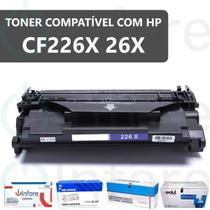 Cartucho de Toner Cf226x 26x Compatível C/ Impressora M426 M402 M426FDW M426DW M402DN