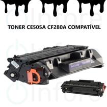 Cartucho de Toner Cf280a 80 Ce505a 05a Compatível Hp P2035 P2055 P2035N P2055N P2055X P2055DN