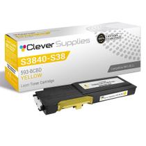Cartucho de Toner Clever Supplies S3840 Amarelo 593-BCBD