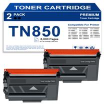 Cartucho de toner Corapipo TN850 de alto rendimento, pacote com 2 unidades Cartucho de toner Corapipo TN850 de alto rendimento, pacote com 2 unidades