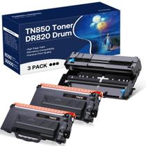 Cartucho de toner e unidade de tambor para Brother TN850 TN-850