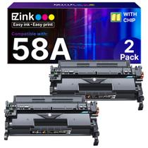 Cartucho de toner E-Z Ink 58A preto compatível com HP Laserjet Cartucho de toner E-Z Ink 58A preto compatível com HP Laserjet