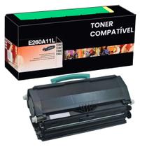 Cartucho de toner E260 Compatível para lexmark E360DN 3.5K