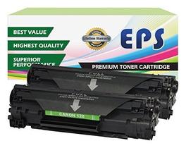 Cartucho de toner EPS Canon 128 preto, pacote com 2