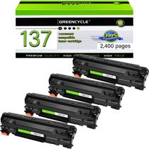 Cartucho de toner greencycle compatível Canon 137 CRG137 Preto