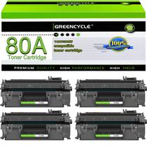 Cartucho de toner greencycle compatível com HP 80A CF280A