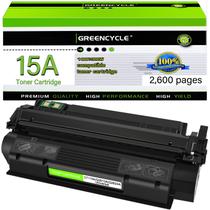 Cartucho de toner greencycle High Yield 15A C7115A preto, pacote com 1
