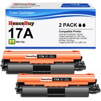Cartucho de toner HenceBuy 17A CF217A preto, pacote com 2 unidades Cartucho de toner HenceBuy 17A CF217A preto, pacote com 2 unidades