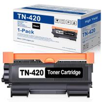 Cartucho de toner HIGCOR TN420 TN-420 preto para impressora Brother