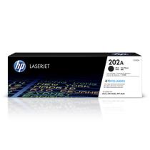 Cartucho de toner HP 202A preto CF500A Color LaserJet Pro